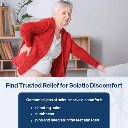 SciatiEase SciatiComfort Spine & Disc Support Supplement, 30 Day Supply